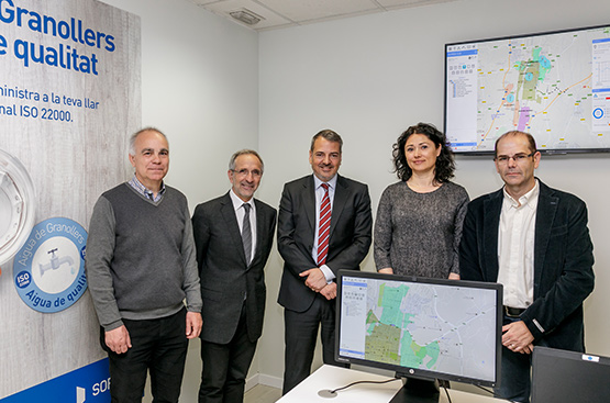 Ir a la noticia El servei municipal d'aigua de Granollers s'ha certificat segons la ISO 22000 de seguretat alimentaria