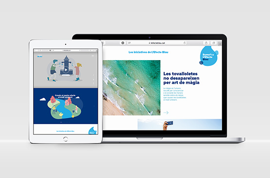 Ir a la noticia Creamos lefecteblau.cat, un nuevo portal de divulgación y concienciación sobre el agua