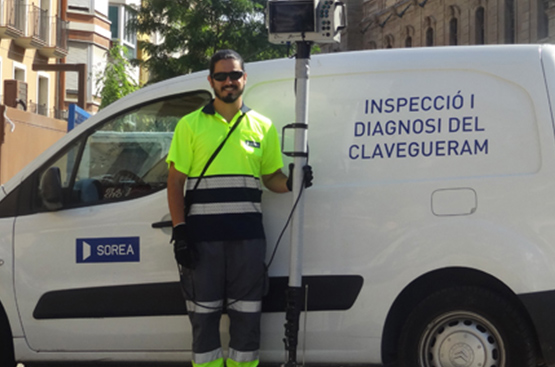 Ir a la noticia Inspeccionamos el 100% de la red de alcantarillado de Cervera