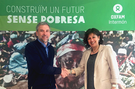 Ir a la noticia Col·laborem amb Oxfam Intermón per a l'organització del Trailwalker Girona 2018