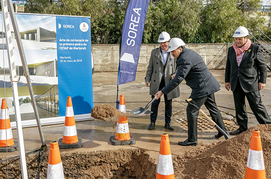 Ir a la noticia Iniciem les obres per construir l'Estació de Tractament d'Aigua Potable (ETAP) de Martorell