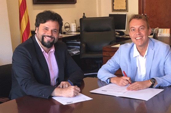 Ir a la noticia Convenio con el ayuntamiento de Manlleu para asumir el coste del agua de los huertos municipales sociales.