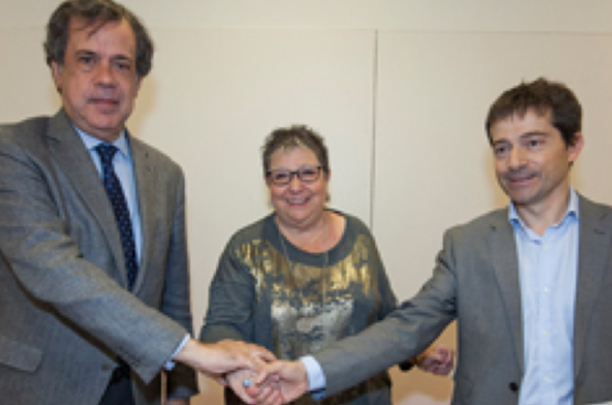 Ir a la noticia El customer counsel de SOREA signa un conveni de col·laboració amb la Síndica de Rubí