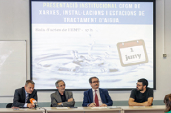 Ir a la noticia Granollers oferirà un cicle formatiu de tècnic en xarxes d'aigua